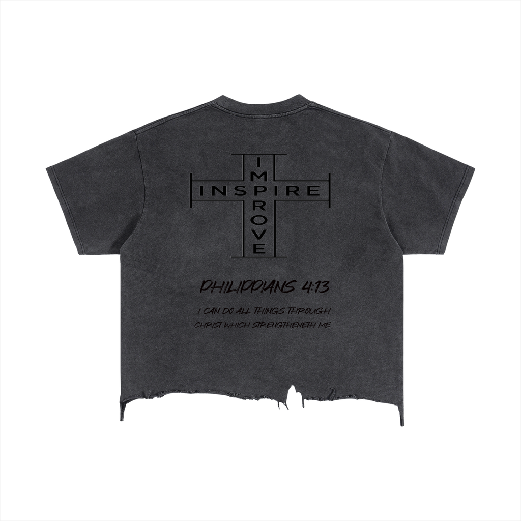 (Black..Phil 4:13) the path of Christ cropped T