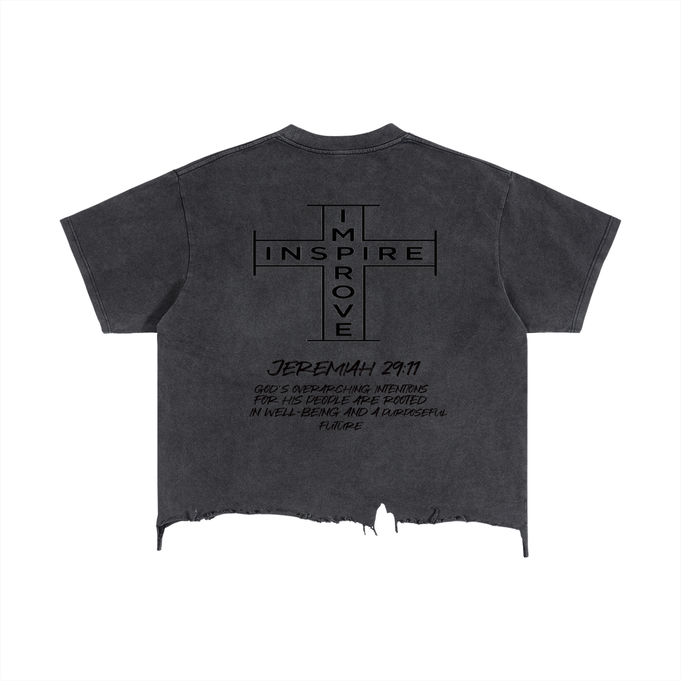 (Black..Jer 29:11) the path of Christ cropped T