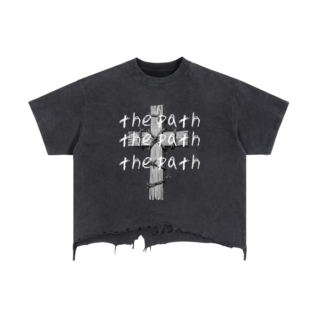 (Black..Phil 4:13) the path of Christ cropped T