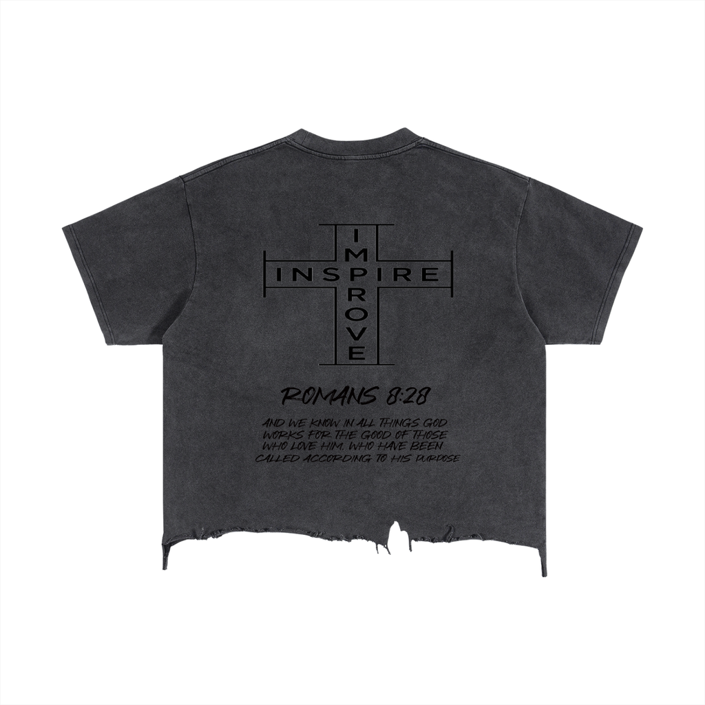 (Black..Rom 8:28) the path of Christ cropped T